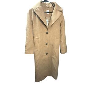 GAP Oversized Longline Wool-Blend Coat Gap size xxxs/xs NWT